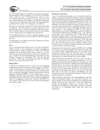 CY7C024AV-15AXI Datasheet Page 6