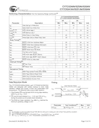 CY7C024AV-15AXI Datasheet Pagina 10