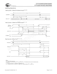 CY7C024AV-15AXI Datasheet Pagina 11