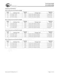 CY7C028-15AC Datasheet Page 17