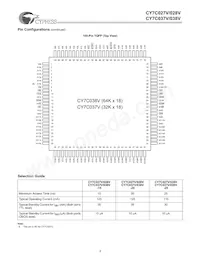 CY7C028V-25AC Datasheet Page 3
