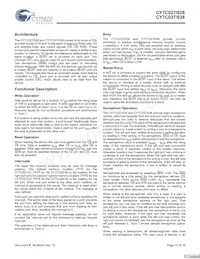 CY7C038V-20AI Datasheet Page 15