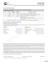 CY7C038V-20AI Datasheet Page 19