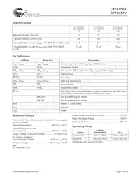 CY7C057V-15BBC Datasheet Page 5