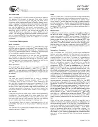 CY7C057V-15BBC Datenblatt Seite 17
