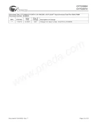 CY7C057V-15BBC Datasheet Page 23