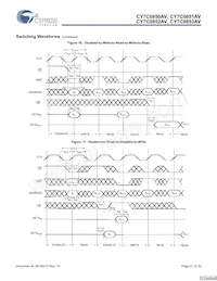 CY7C0852AV-133BBC Datasheet Pagina 21