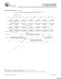 CY7C09089V-12AXI Datasheet Pagina 12