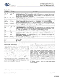 CY7C09389V-9AXI Datenblatt Seite 4