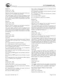 CY7C09449PV-AC Datasheet Pagina 10