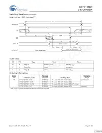 CY7C1007BN-15VXCT Datenblatt Seite 5
