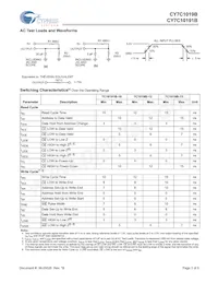 CY7C1019B-12ZXC Datenblatt Seite 3