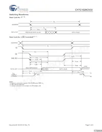 CY7C1020CV33-10ZXCT Datasheet Page 5