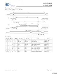 CY7C10211BN-10ZXCT Datasheet Page 7