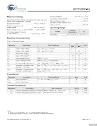 CY7C1021CV26-15BAET Datasheet Page 4