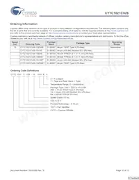 CY7C1021CV26-15BAET Datasheet Page 10