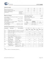 CY7C1049B-15VXC Datasheet Page 2