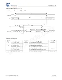 CY7C1049B-15VXC Datasheet Page 7