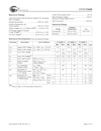 CY7C1049BL-25VC Datasheet Pagina 2