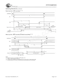 CY7C1049CV33-15VC Datasheet Pagina 4