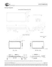 CY7C1049CV33-15VC數據表 頁面 6