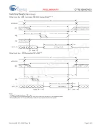 CY7C1059DV33-10BAXI Datasheet Page 6