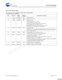 CY7C1061AV33-10BAC Datasheet Pagina 10