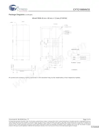 CY7C1069AV33-10BAC Datasheet Page 8