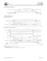 CY7C109B-20VC Datasheet Page 6