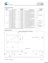 CY7C109BNL-15VC數據表 頁面 7