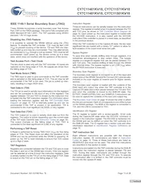 CY7C11501KV18-400BZXI Datasheet Pagina 13