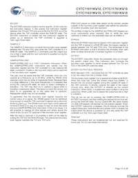 CY7C11651KV18-400BZXC Datasheet Page 14