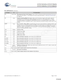 CY7C1165V18-400BZXC Datasheet Page 7