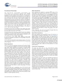 CY7C1165V18-400BZXC Datasheet Page 8