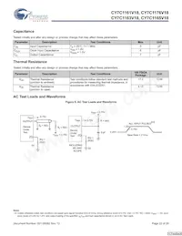 CY7C1165V18-400BZXC Datasheet Pagina 22