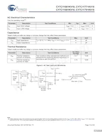 CY7C11681KV18-450BZC Datasheet Page 19