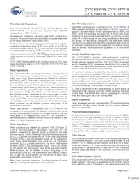 CY7C1170V18-400BZC Datenblatt Seite 8