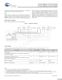 CY7C1170V18-400BZC Datenblatt Seite 9