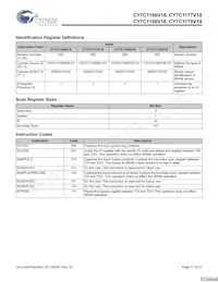 CY7C1170V18-400BZC Datenblatt Seite 17