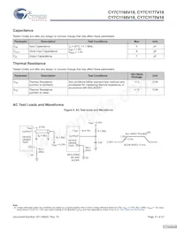 CY7C1170V18-400BZC數據表 頁面 21