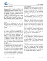 CY7C1231H-133AXC Datasheet Page 4