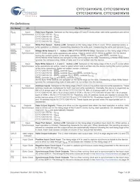 CY7C12451KV18-400BZXC Datasheet Page 7