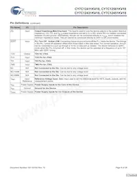 CY7C12451KV18-400BZXC Datasheet Pagina 8