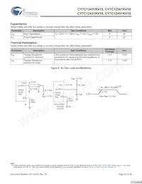 CY7C12451KV18-400BZXC Datasheet Page 23