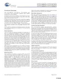 CY7C1250V18-333BZXC Datenblatt Seite 8