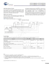 CY7C1250V18-333BZXC Datenblatt Seite 9