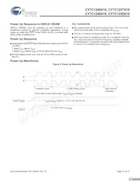 CY7C1250V18-333BZXC Datasheet Page 19
