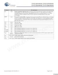 CY7C12631KV18-400BZI Datasheet Page 8