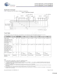 CY7C1263V18-400BZC Datasheet Page 10