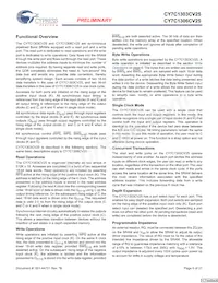 CY7C1306CV25-167BZC Datasheet Page 6